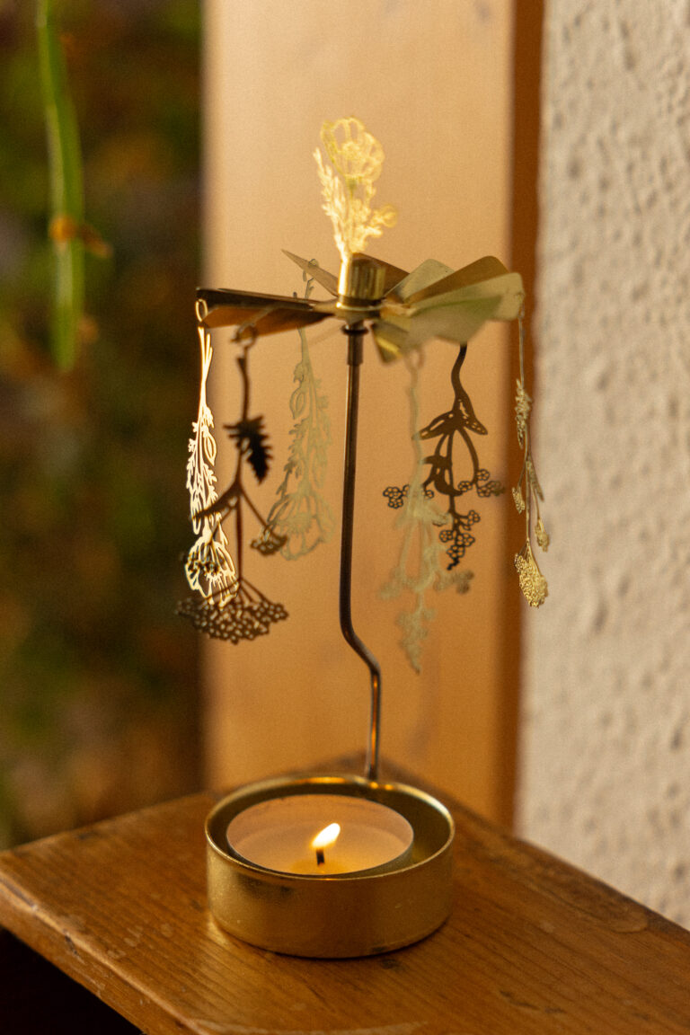 Vela decorativa